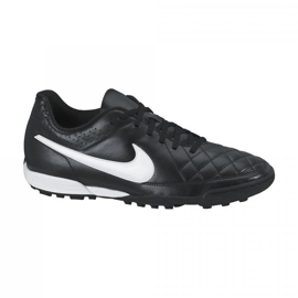 Nike Tiempo Rio Ii Tf 631289-010 fotbollsskor svart svart