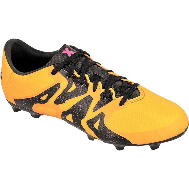 Adidas X 15.3 FG / AG Jr S74637 fotbollsskor mångfärgad orange
