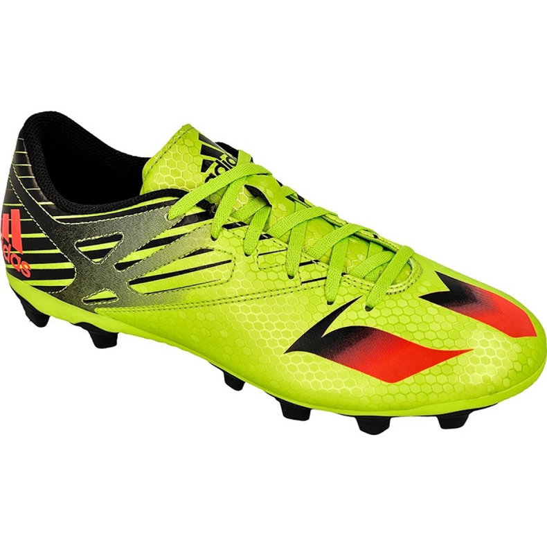 Adidas Messi 15.4 FxG M S74698 fotbollsskor grön grön