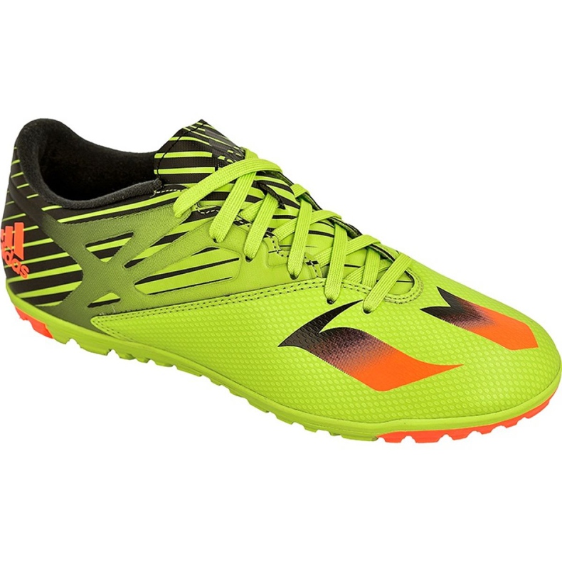 Adidas Messi 15.3 Tf M S74696 fotbollsskor grön grön
