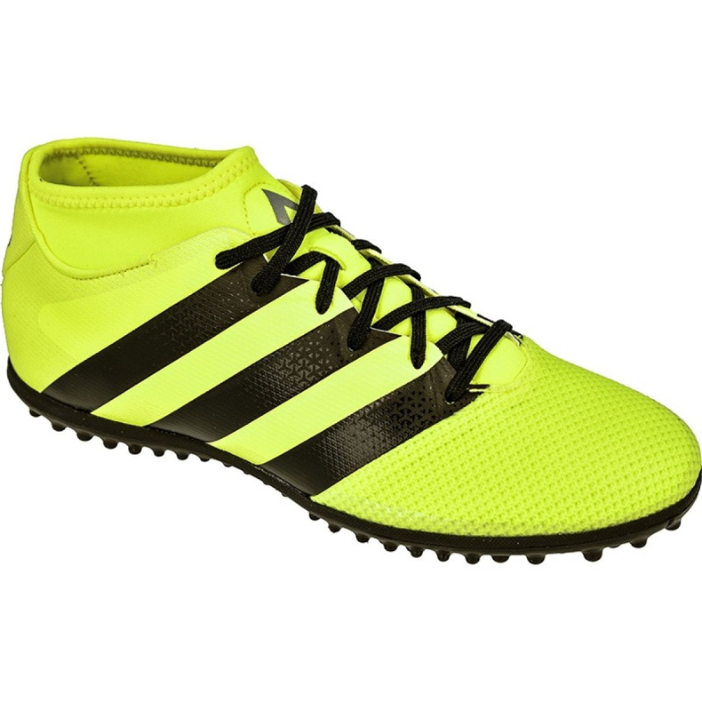 Adidas Ace 16.3 Primemesh Tf M AQ3429 fotbollsskor mångfärgad gul
