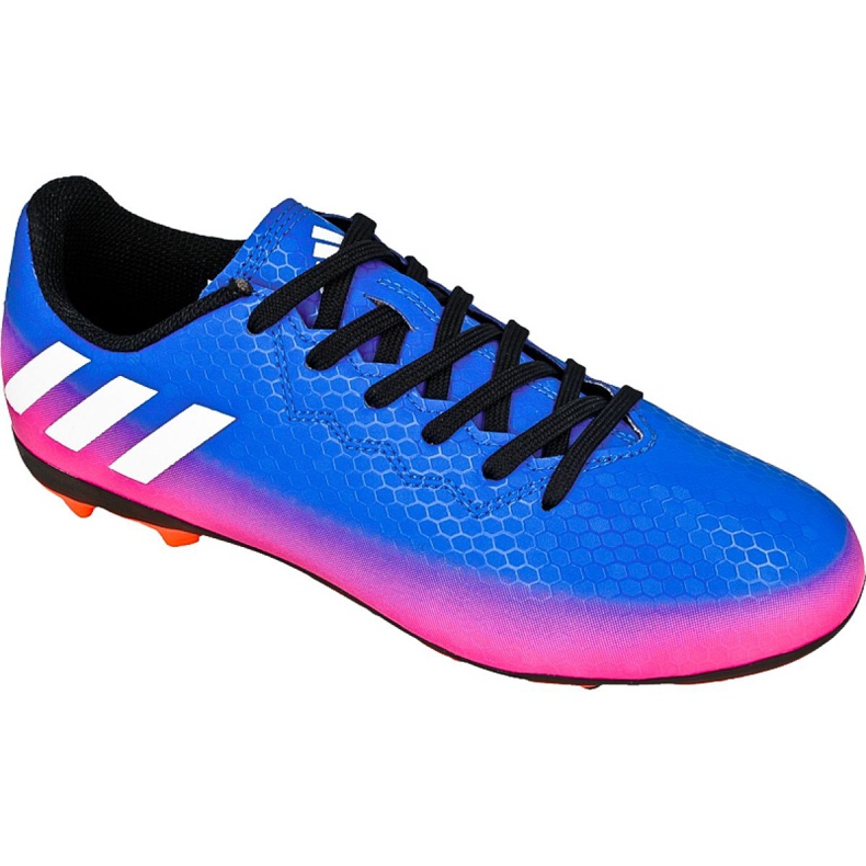 Adidas Messi 16.4 FxG Jr BB1033 fotbollsskor blå blå