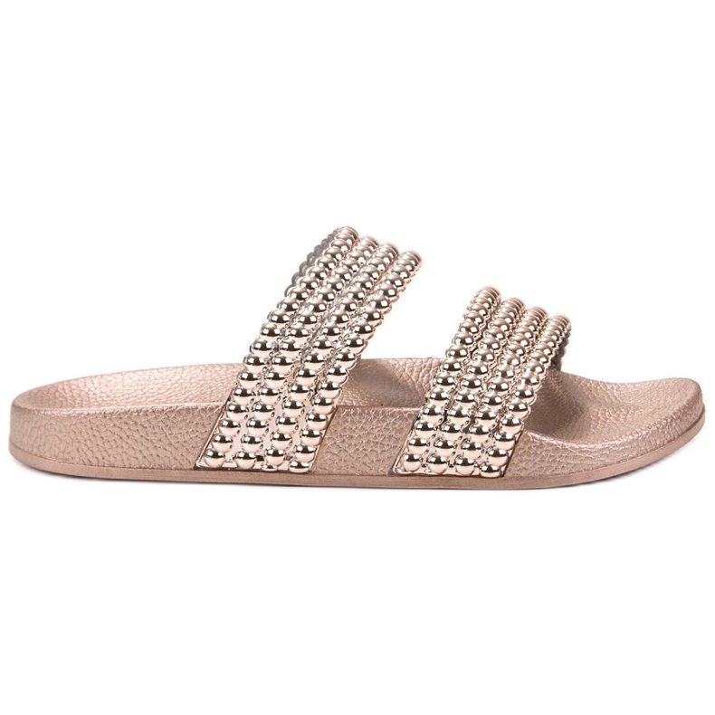 Bello Star Tofflor Med Pärlor gul