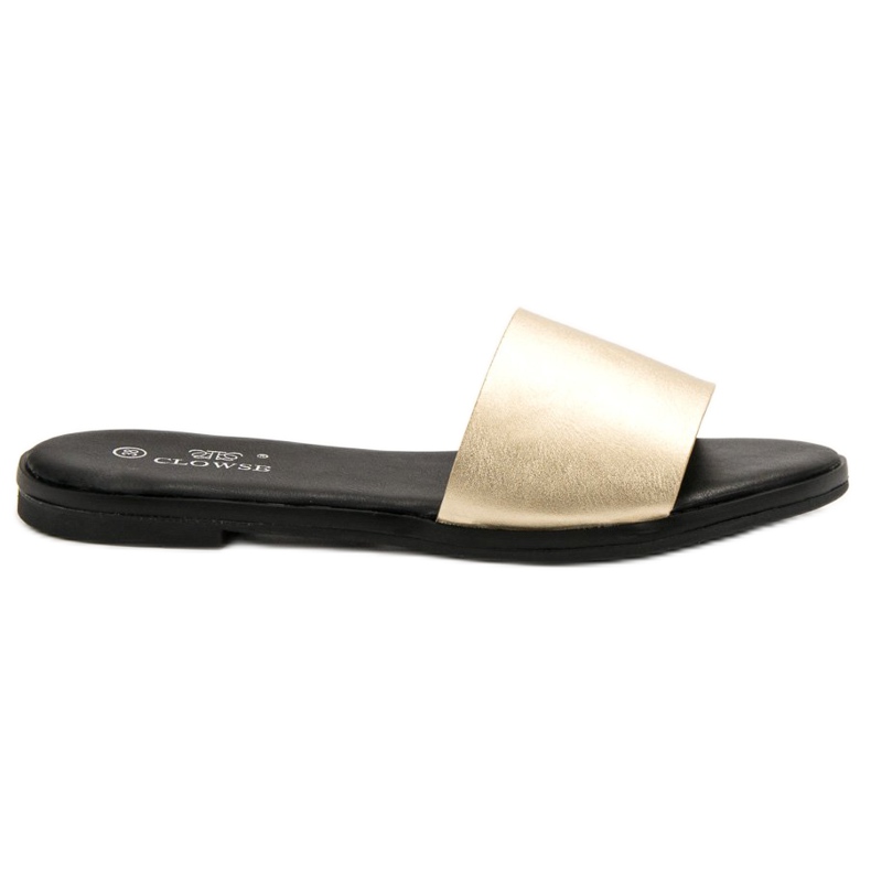 Clowse Klassiska gyllene tofflor