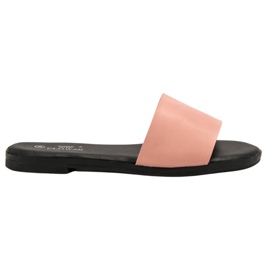 Clowse Klassiska pulver tofflor rosa