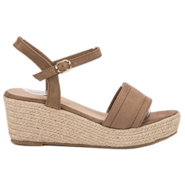 Vices Sandaler på plattformen brun