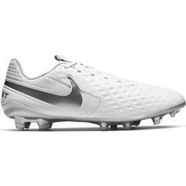 Nike Tiempo Legend 8 Academy FG / MG AT5292 100 fotbollsskor vit vit