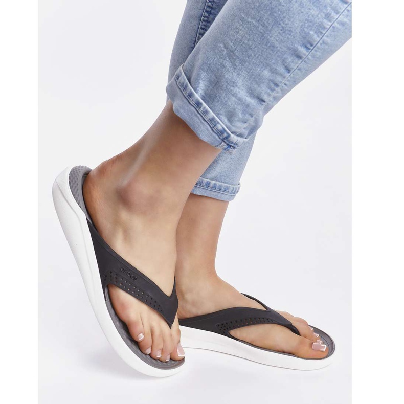 Crocs Literide Flip 05M Black Smoke mångfärgad