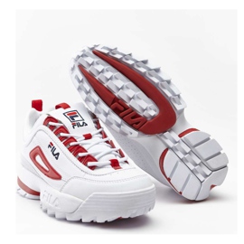 Disruptor Cb Low Wmn White Fila Red vit