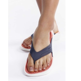 Crocs Literide Flip 4JG Navy Melon mångfärgad
