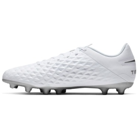 Nike Tiempo Legend 8 Academy Club FG / MG M AT6107-100 fotbollsskor vit vit