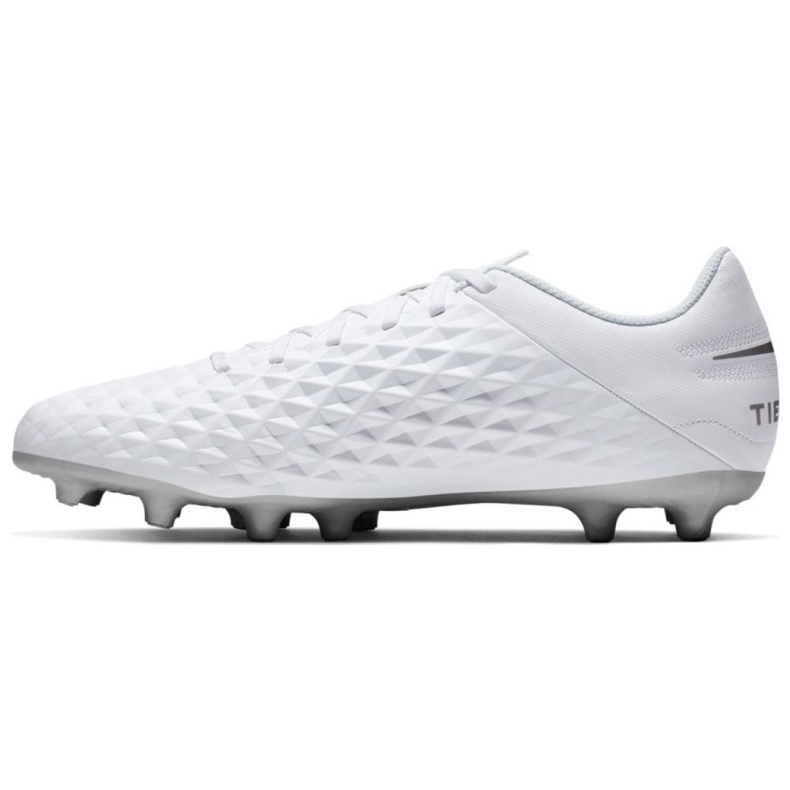 Nike Tiempo Legend 8 Academy Club FG / MG M AT6107-100 fotbollsskor vit vit