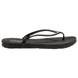 Seastar Flip-flops Med Cubic Zirconia svart