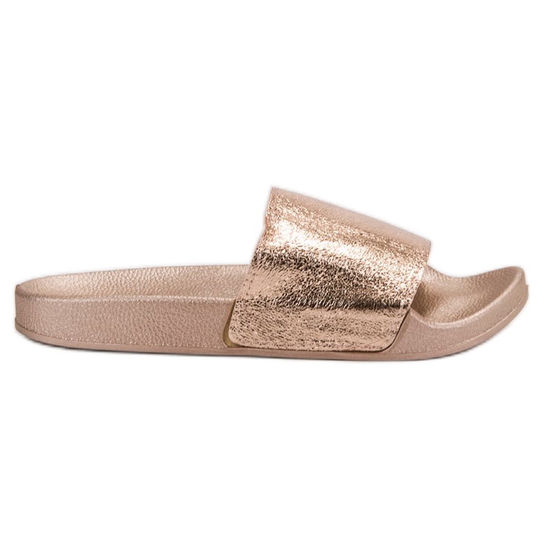 Small Swan Casual tofflor för kvinnor gul