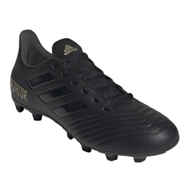 Adidas Predator 19.4 FxG M F35600 fotbollsskor svart svart