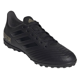 Adidas Predator 19.4 Tf F35635 fotbollsskor svart svart