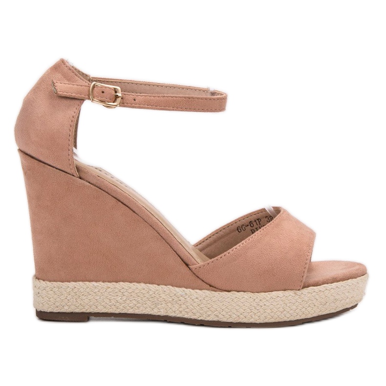 Seastar Sandaler med kil rosa