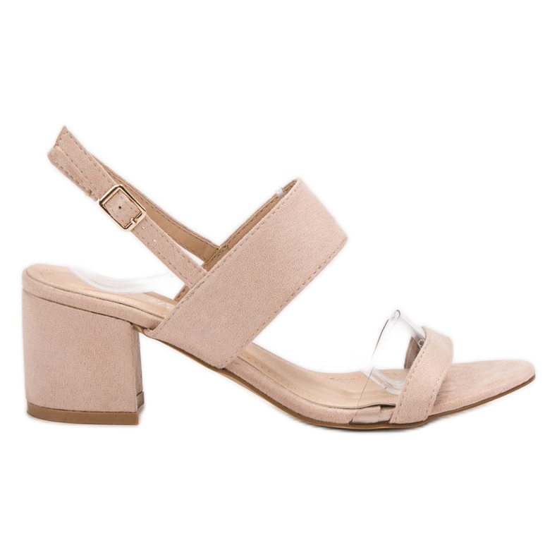 Bestelle Snygga mockasandaler brun