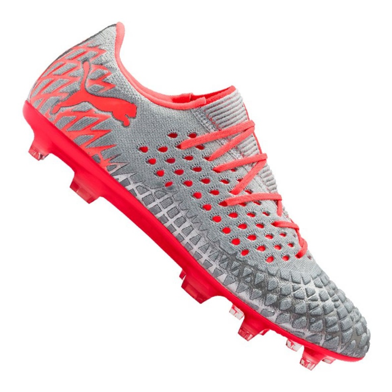 Puma Future 4.1 Netfit Low Fg / Ag M 105730-01 fotbollsskor mångfärgad grå