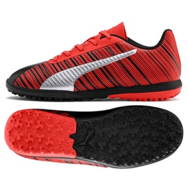 Puma One 5.4 Tt Jr 105662 01 fotbollsskor mångfärgad röd