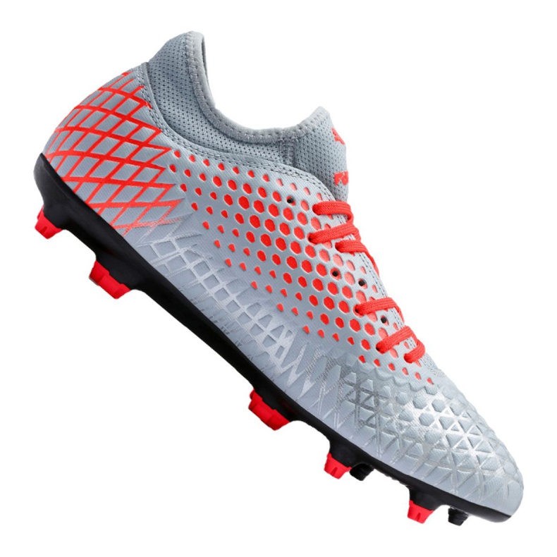 Fotbollsskor Puma Future 4.4 Fg / Ag M 105613-01 mångfärgad grå