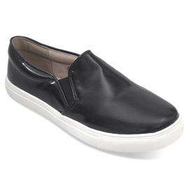 Classic Slip On Q1-1 Black Sneakers svart