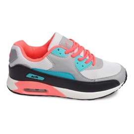 Sportskor B306A-62 svart grå mångfärgad