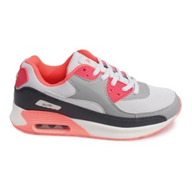 Sportskor B306A-38 Vit svart grå mångfärgad