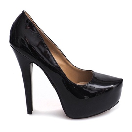 Lackerade stift på LE107 Black -plattformen svart