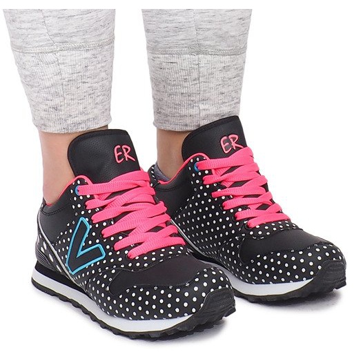 Sportskor B1573-1 Svart mångfärgad