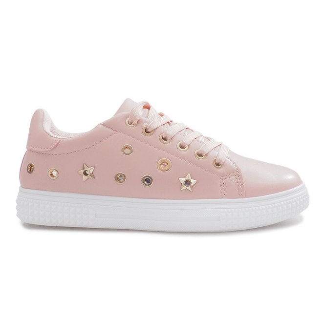 Rosa sneakers stjärnor Toulouse
