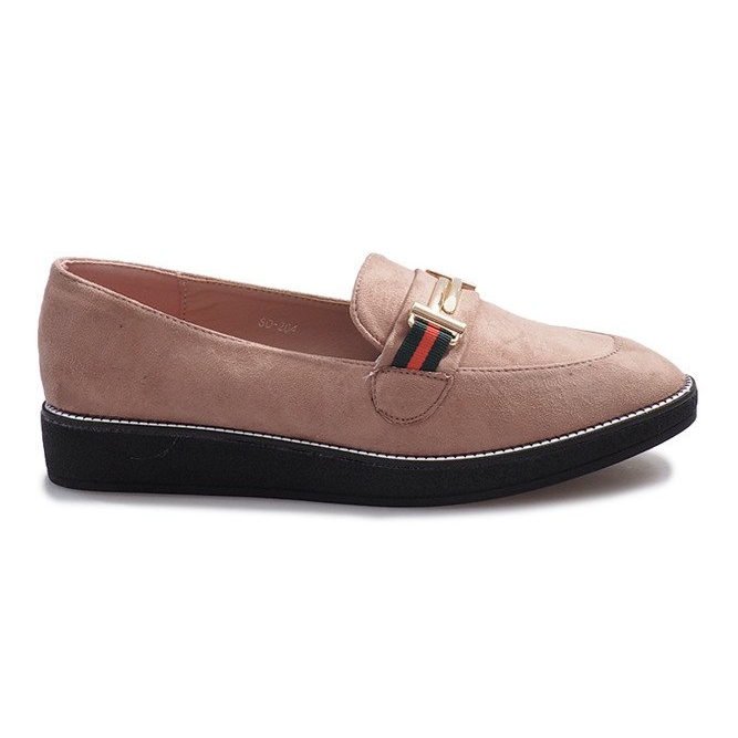 Rosa slip-on skor med Ranges dubbar