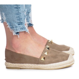 Gold Sun oliv espadriller mångfärgad grön