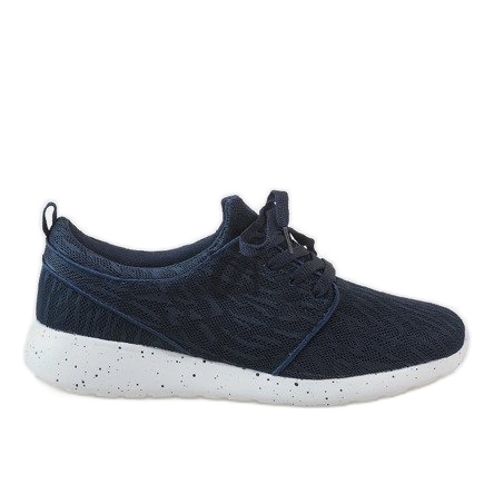 Marinblå herr sportskor M637-2