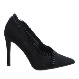 Svarta klassiska C72P -klackar