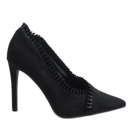 Svarta klassiska C72P -klackar