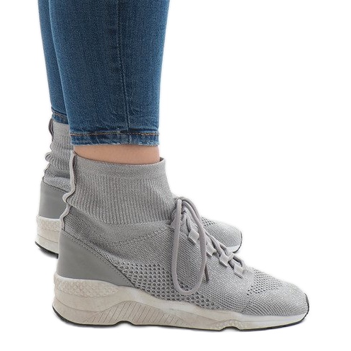 Grå sportskor 7S566