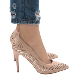 Rosa HYD-A16 klassiska mocka klackar