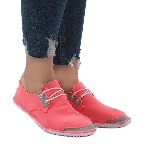 Rosa 288-86 lycra slip-on sneakers mångfärgad