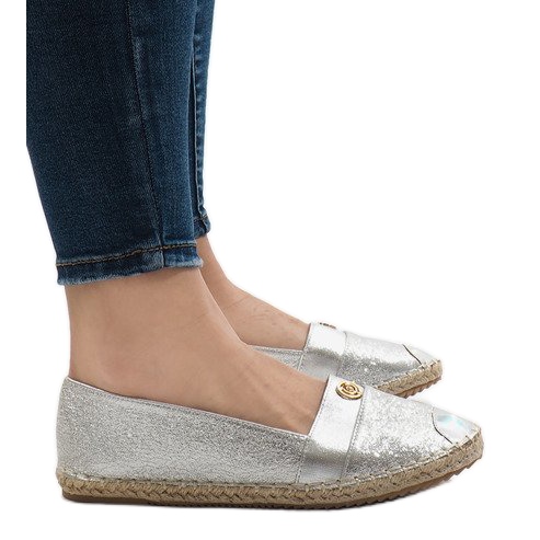 GFXWFD2 silver espadriller grå