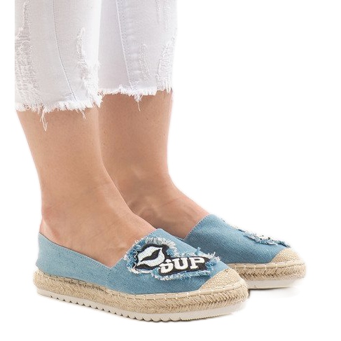 L-1047 blå espadriller