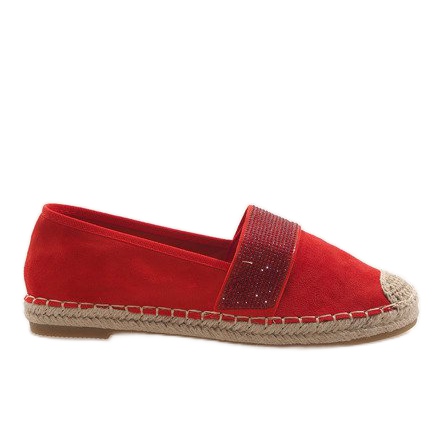 Röda espadriller 6548