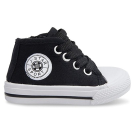High Children's Sneakers Y1309 Svart