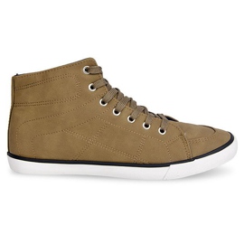 High Casual 033 Khaki Sneakers grön