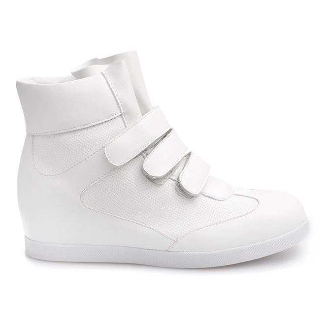 Trendiga Wedge Sneakers JT3 Vit