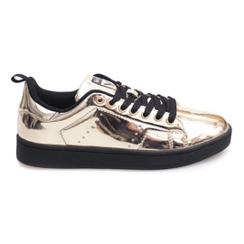 Q45 guld sneakers gyllene
