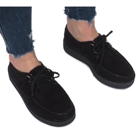 Creepers stövlar på 060SS Black Platform svart