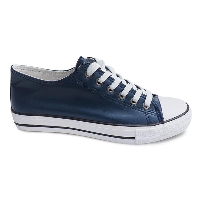 Navy sneakers RLC-03 marinblå