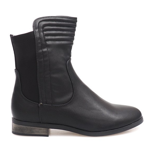 Klassiska varma stövlar CN711 Svart