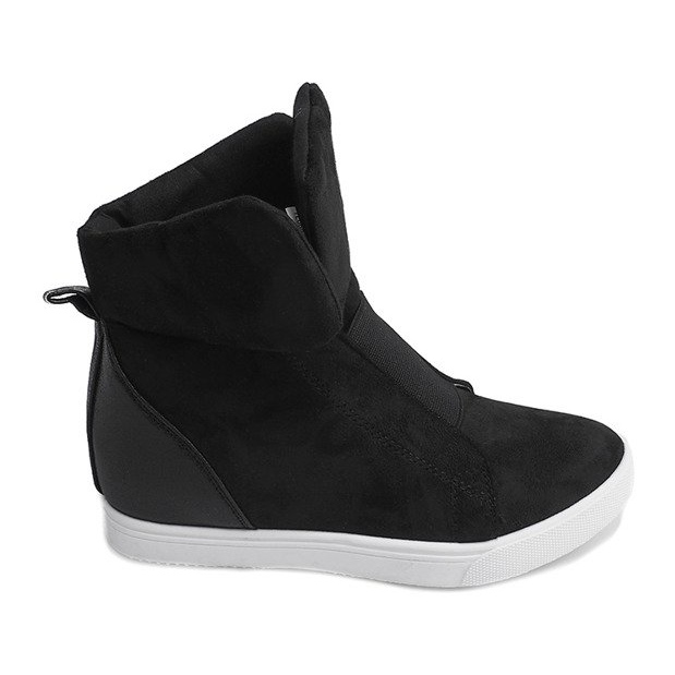 Wedge Sneakers TL088 Svart